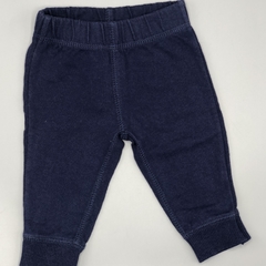 Segunda Selección - Jogging Carters Talle 3 meses algodón azul oscuro (sin frisa - 31 cm largo) - comprar online