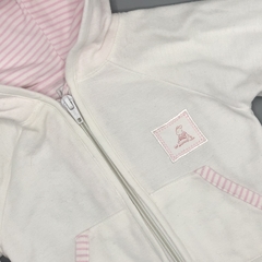 Segunda Selección - Campera Baby Cottons Talle NB (0 meses) blanco rosa - canguro - comprar online