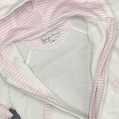 Segunda Selección - Campera Baby Cottons Talle NB (0 meses) blanco rosa - canguro en internet