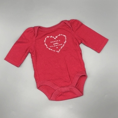 Segunda Selección - Body Baby GAP Talle 0-3 meses rosa daddys little valentine