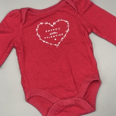Segunda Selección - Body Baby GAP Talle 0-3 meses rosa daddys little valentine - comprar online