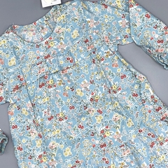 Vestido NUEVO Cheeky Talle L (9-12 meses) celeste - florcitas - comprar online