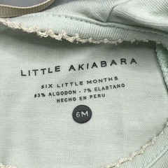 Segunda Selección - Body Little Akiabara Talle 6 meses celeste - queens - Baby Back Sale SAS