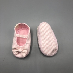 Balerina Baby Cottons Talle 16 ARG tela rayas rosa blanco moño (10,5 cm largo) - Baby Back Sale SAS