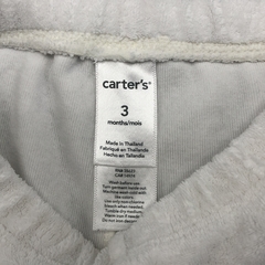 Ranita Carters Talle 3 meses toalla blanco ositos pies (32 cm largo) - Baby Back Sale SAS