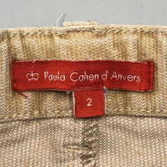 Segunda Selección - Pantalón Paula Cahen D Anvers Talle 2 años corderoy beige (50 cm largo) - Baby Back Sale SAS