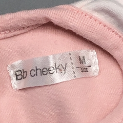 Segunda Selección - Vestido body Cheeky Talle M (6-9 meses) algodón rosa blanco CUTE BABY - Baby Back Sale SAS