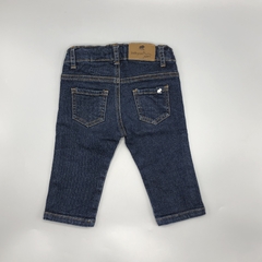 Segunda Selección - Jeans Baby Cottons Talle 3 meses azul oscuro recto (36 cm largo) en internet