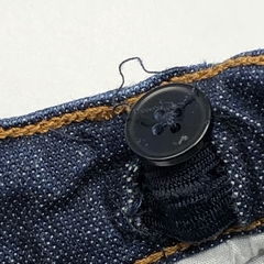 Segunda Selección - Jeans Baby Cottons Talle 3 meses azul oscuro recto (36 cm largo)