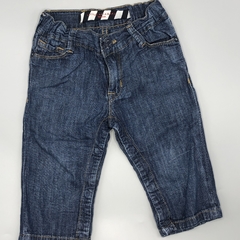 Segunda Selección - Jeans Talle 18 meses azul recto abotonado (41 cm largo) - comprar online