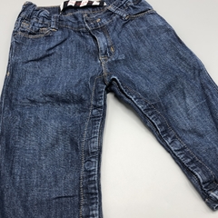 Segunda Selección - Jeans Talle 18 meses azul recto abotonado (41 cm largo) - tienda online