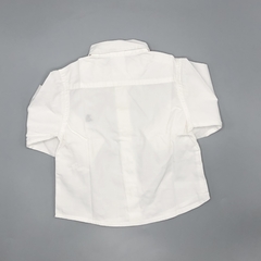 Segunda Selección - Camisa Zara Talle 3-6 meses blanco liso en internet