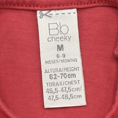 Remera Cheeky Talle M (6-9 meses) algodón fucsia - Baby Back Sale SAS