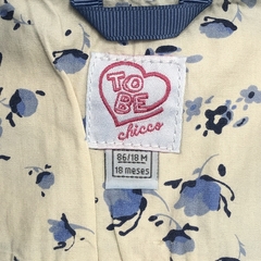 Campera Chicco Talle 18 meses jean - botones corazón - tienda online