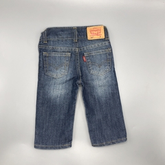 Jeans Levis Talle 12 meses azul recto (42 cm largo- cintura ajustable) en internet