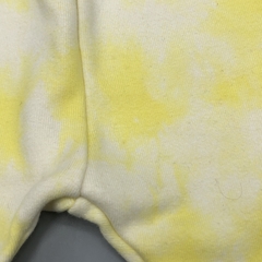 Segunda Selección - Legging Cheeky Talle S (3-6 meses) algodón batik amarillo blanco (31 cm largo) - tienda online