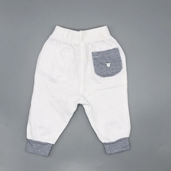 Segunda Selección - Legging Tecomoabesos Talle NB (0 meses) algodón blanco rayas puño (32 cm largo) - comprar online
