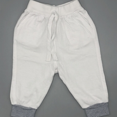 Segunda Selección - Legging Tecomoabesos Talle NB (0 meses) algodón blanco rayas puño (32 cm largo) en internet