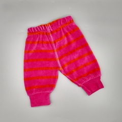 Pantalón plush Pachi Talle 0 (0 meses) rosa naranja en internet