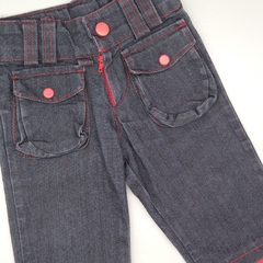 Segunda Selección - Jeans Owoko Talle S (3-6 meses) con rojo - comprar online