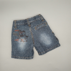 Short Pillin Talle 3 meses jean mapa bordado - comprar online