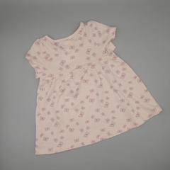 Vestido HyM Talle 4-6 meses rosa mariposas - comprar online