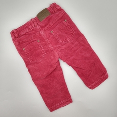 Pantalón Infanti Talle 6-9 meses corderoy bordeaux Largo 38cm - comprar online