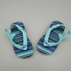 Ojotas Havaianas Talle 17-18 rayadas