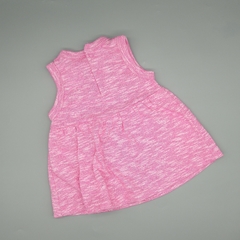Vestido René Rofé Talle 0-3 meses rosa - bolsillos unicornios - comprar online