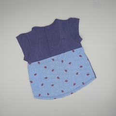 Remera Original Marines Talle 6-9 meses little love azul - comprar online