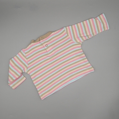 Remera Baby Colloky Talle 0 meses rayas varios colores - comprar online