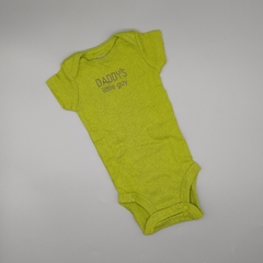 Body Carters Talle NB (0 meses) verde daddys little guy