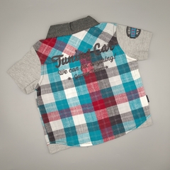 Camisa Ficcus Talle 6-12 meses cuadros de colores - comprar online