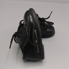 Zapatos NUEVOS Talle 17 ARG negros acharolados (11,5 cm largo suela) - tienda online