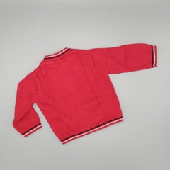 Campera Carters Talle 6 meses roja tejida - comprar online