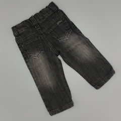 Jeans Gimos Talle 12 meses gris oscuro localizado (37 cm largo) - comprar online