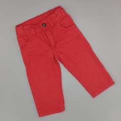 Pantalón Cheeky Talle L (9-12 meses) rojo liso (37 cm largo)
