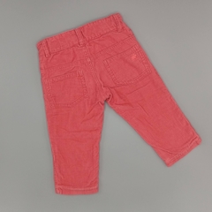 Segunda Selección -Pantalón Baby Cottons Talle 9 meses corderoy rosa (38 cm largo) - comprar online