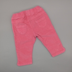 Segunda Selección - Pantalón Minimimo Talle M (6-9 meses) corderoy rosa (34 cm largo)