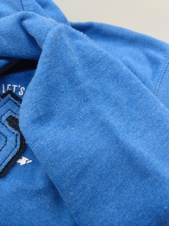 Segunda Selección - Campera Minimimo Talle S (3-6 meses) azul cordón blanco (sin frisa) - Baby Back Sale SAS