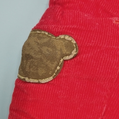 Segunda Selección - Pantalón Crayón Talle OM (6 meses) corderoy rojo - Largo 33cm - Baby Back Sale SAS