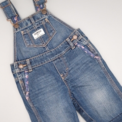 Jumper OshKosh Talle 6 meses jean - bolsillo con florcitas - comprar online