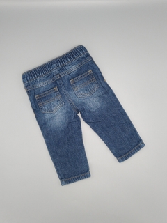 Segunda Selección - Jeans Carters Talle 6 meses azul - bordado en bolsillo en internet