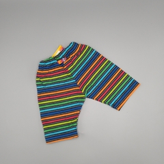 Legging NUEVO Owoko Talle 0 (0 meses) rayas de colores - Largo 28cm - comprar online