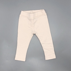 Segunda Selección - Legging Cheeky Talle S (3-6 meses) algodón rosa falso bolsillo (37 cm largo)