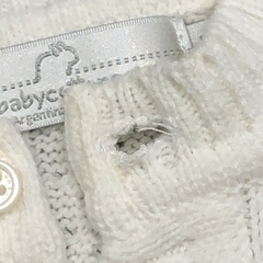 Segunda Selección - Saco Baby Cottons Talle 6 meses tejido blanco - tienda online