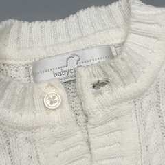 Imagen de Segunda Selección - Saco Baby Cottons Talle 6 meses tejido blanco