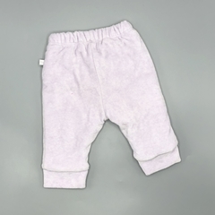 Jogging Cheeky Talle XS (0-3 meses) plush lila pastel inerior algodón (32 cm largo) en internet