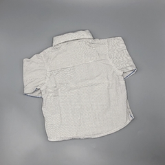 Camisa ToutcompteFait Talle 12 meses rayas grises - importada Francia en internet