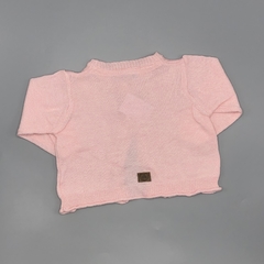 Saco Minimimo Talle M (6-9 meses) hilo rosa bordado lentejuelas pecho en internet